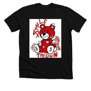 Money Gangsta Bear Premium Uniex Tee